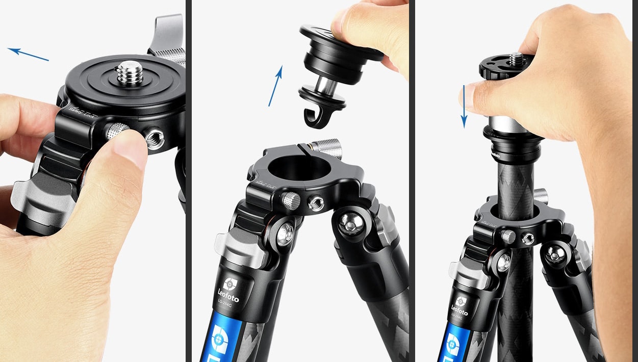 Leofoto LQ 284C Carbon Stativ Really Right Stuff1 1