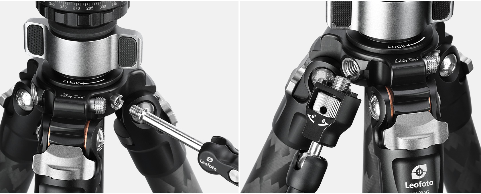 Leofoto LQ 324C Carbon Stativ Really Right Stuff6