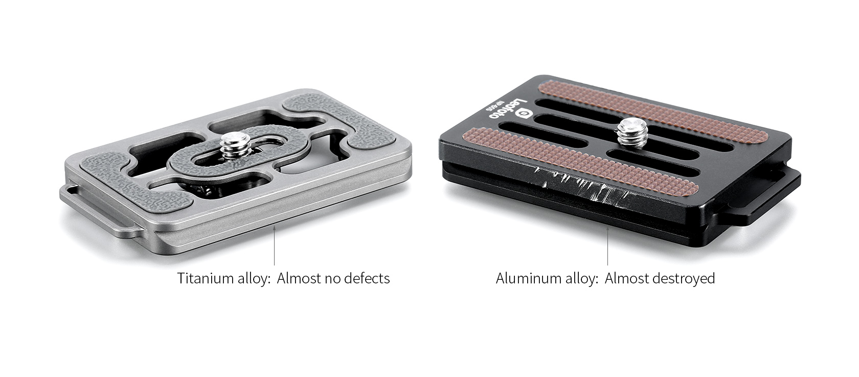 Stativplatte Titan Foto NP 65T Leofoto3