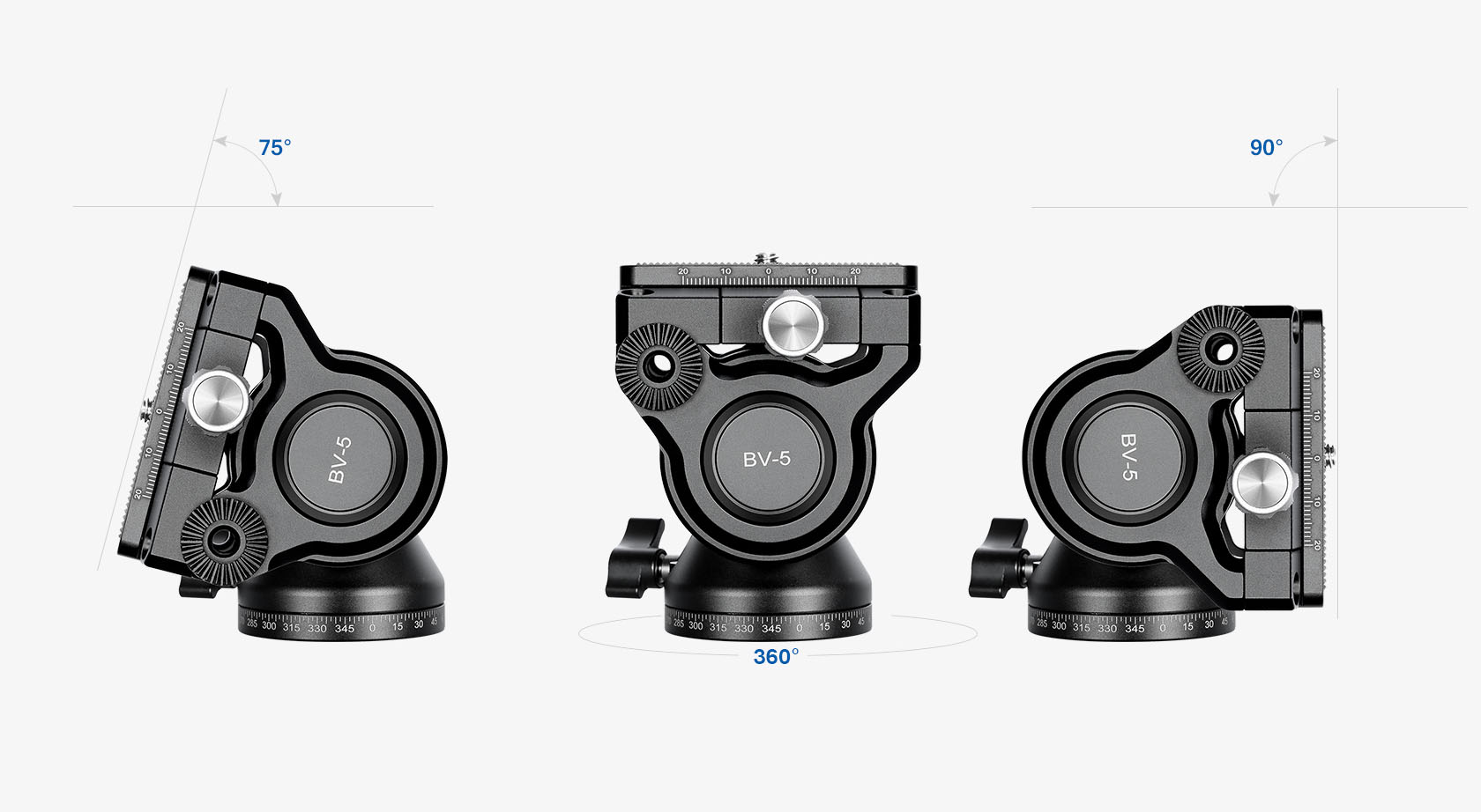 Videokopf BV 5 mini kompakt Leofoto31