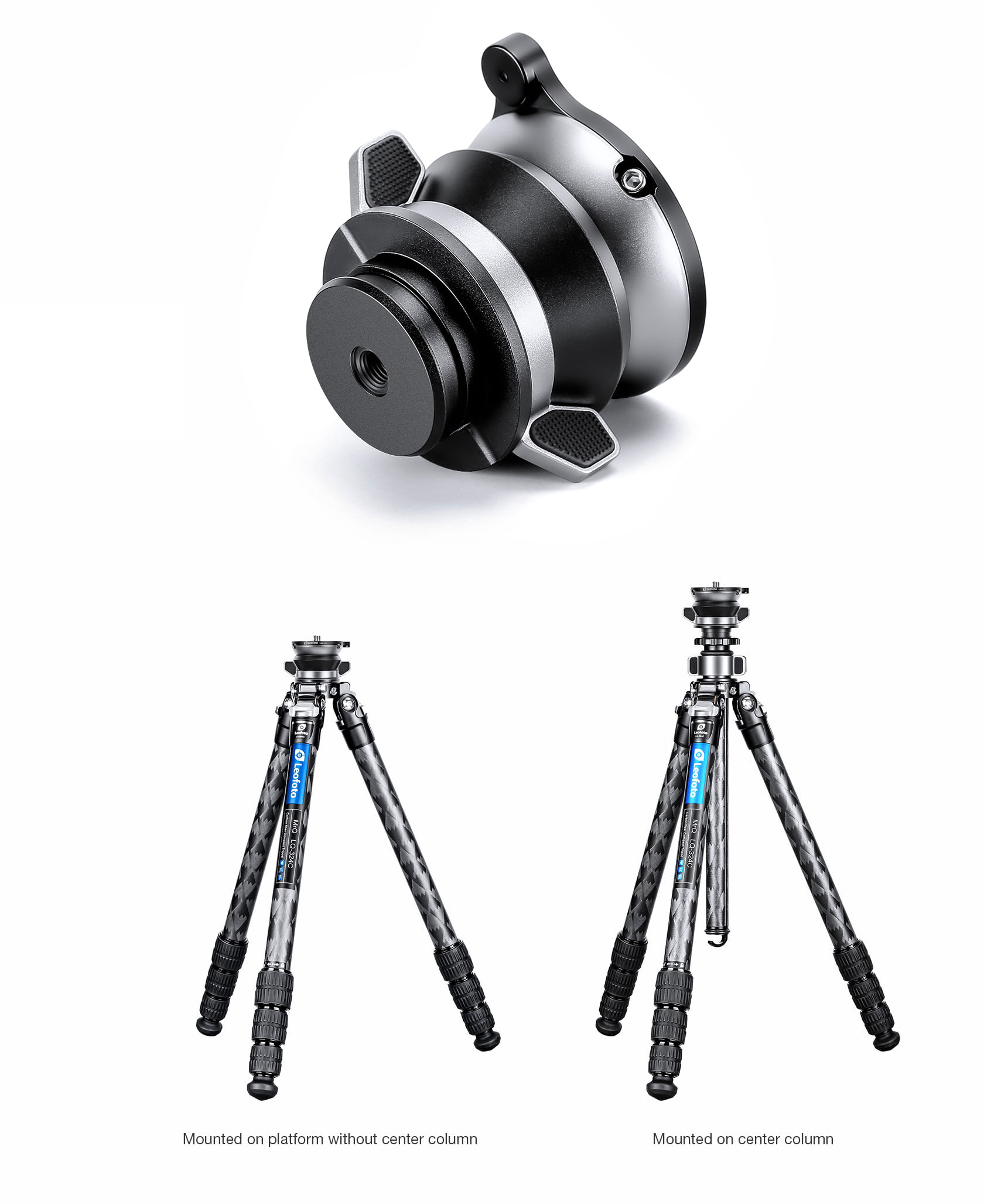 leofoto LBQ 50S lq mr.q nivellierbasis wiege3 1