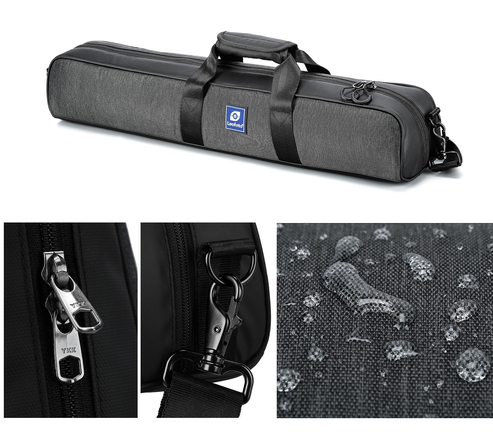 leofoto LG 284C Carbon Stativ Schwarz Wasserdicht11