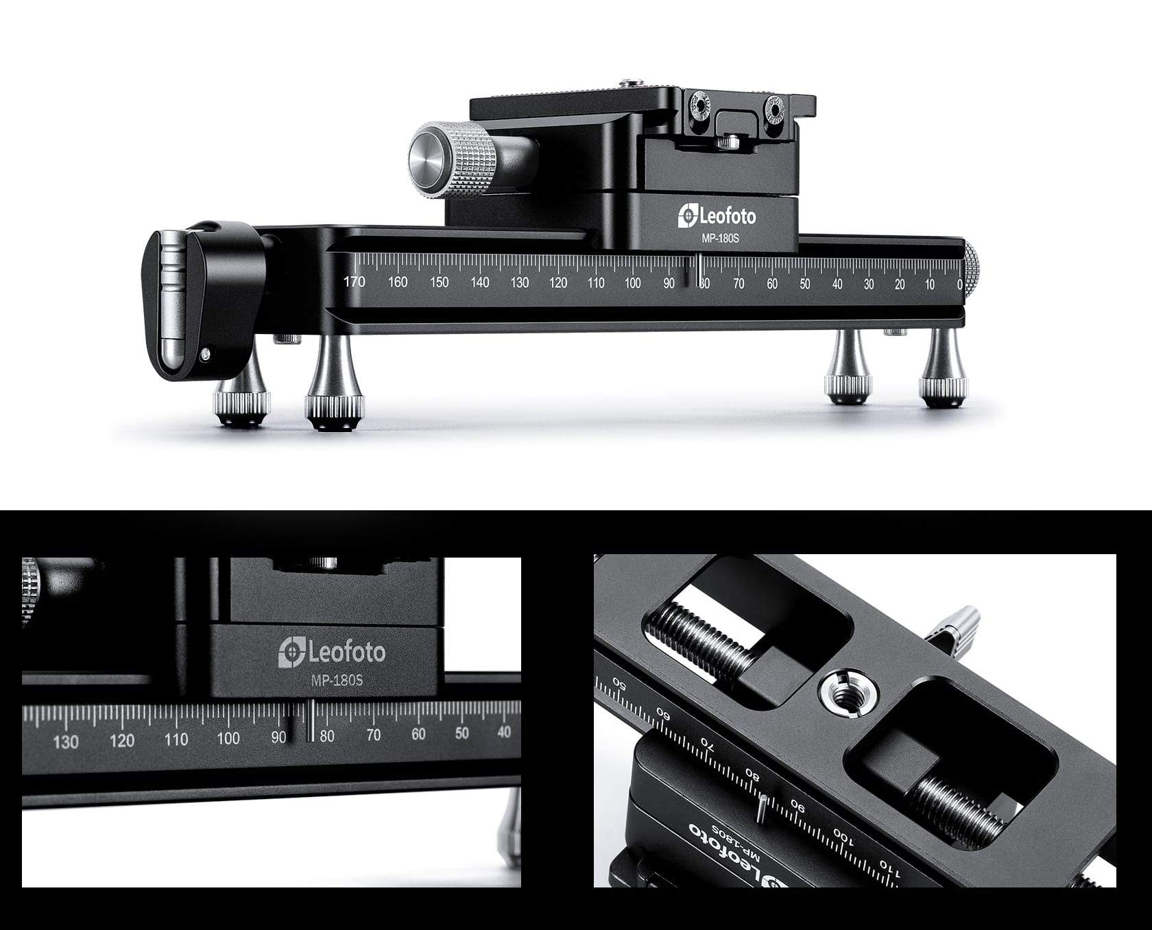 MP 180S makroschiene leofoto makro rail4
