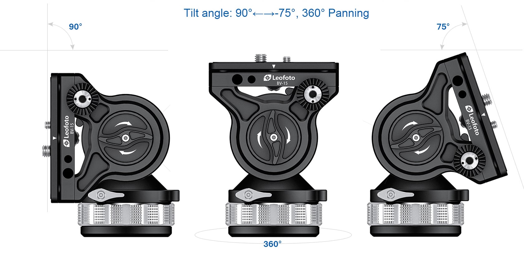 videokopf fluid bv 15 leofoto 7