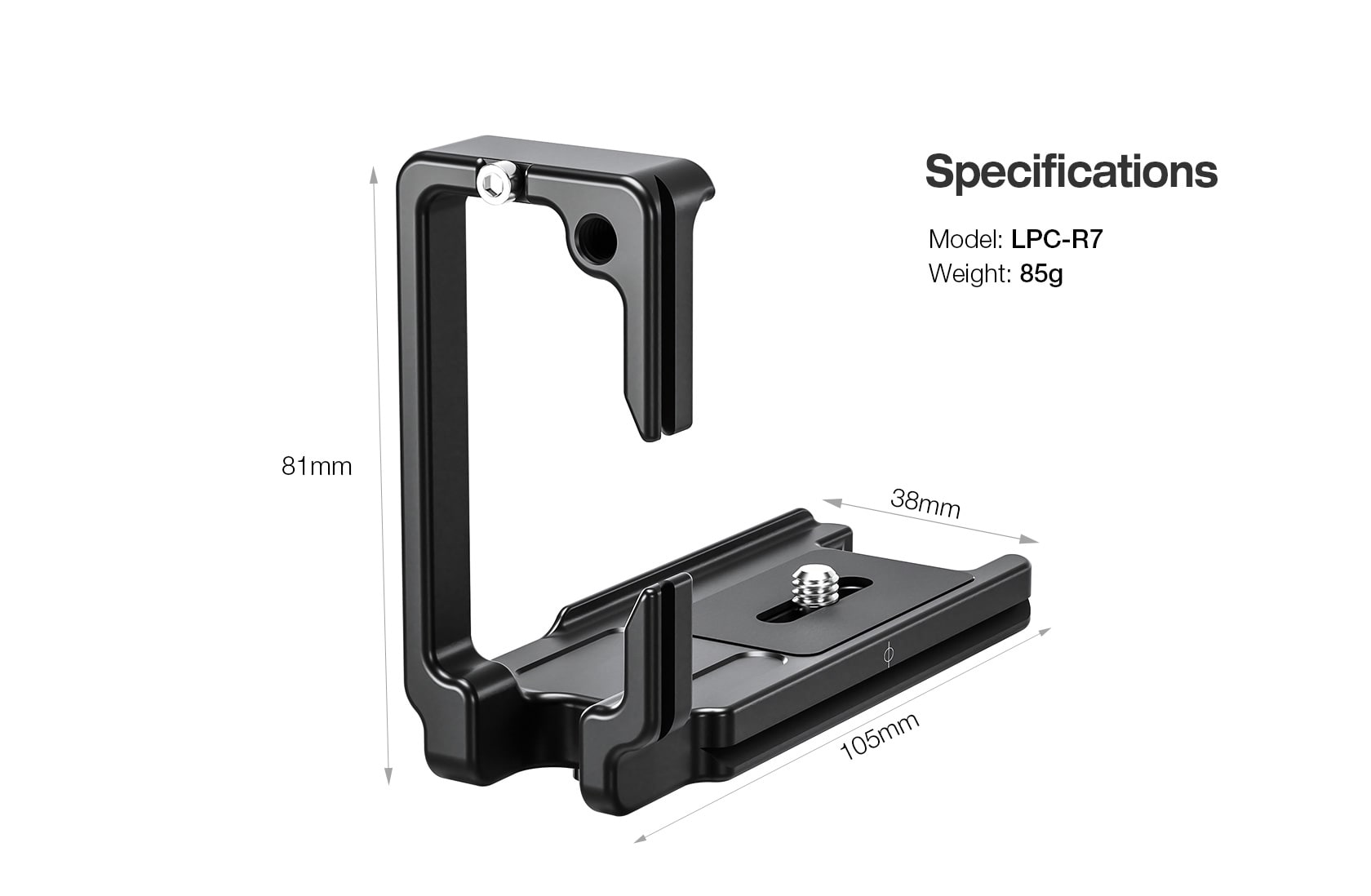canon LPC R7 leofoto l winkel bracket3