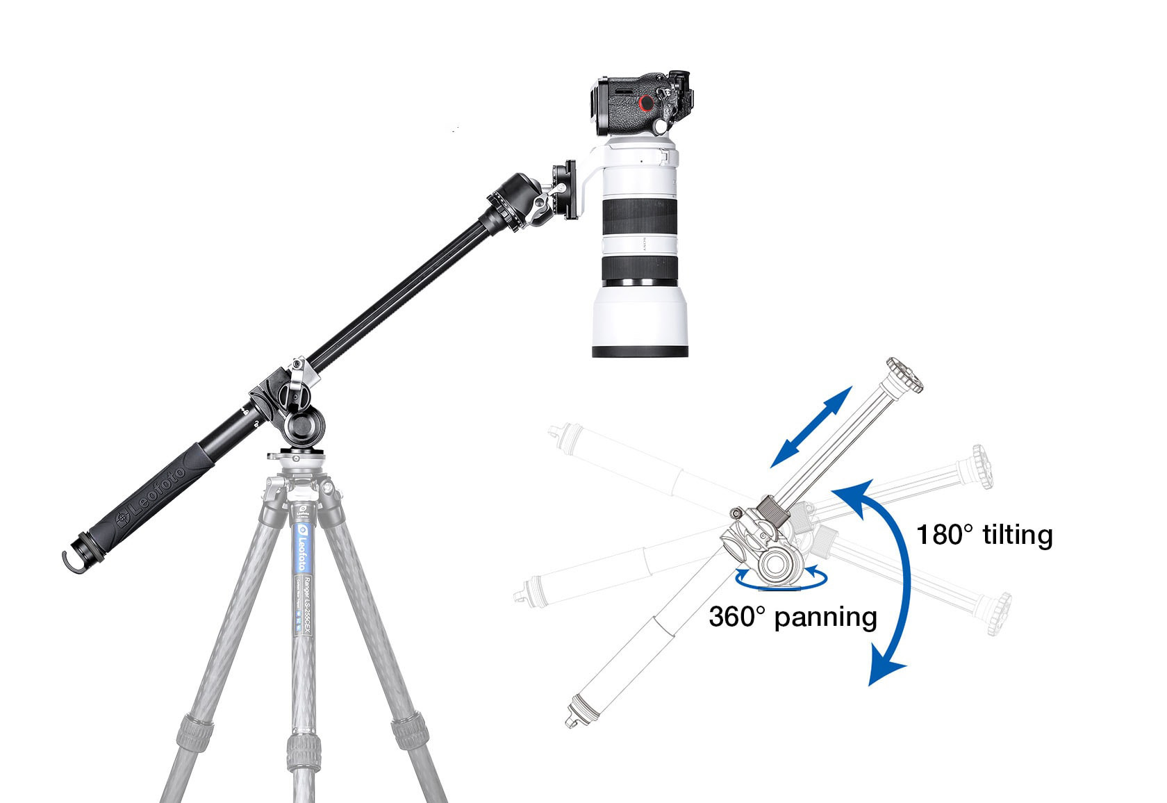 kurbel mittelsaeule GC 282AL leofoto1.1