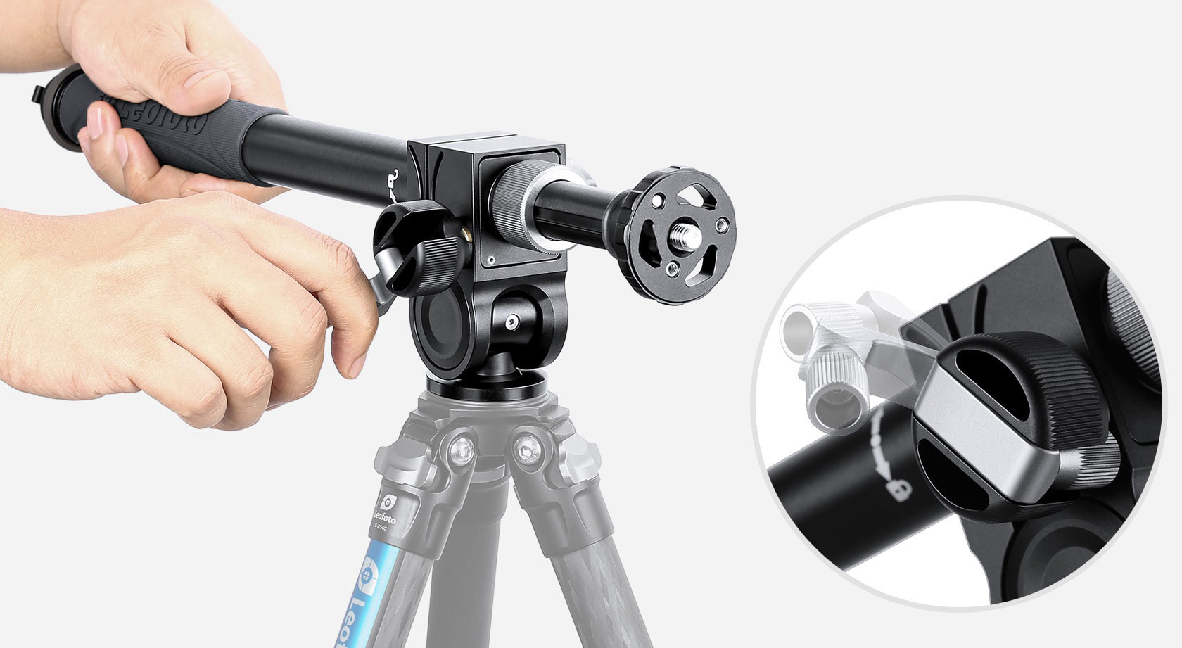 kurbel mittelsaeule GC 282AL leofoto4 1