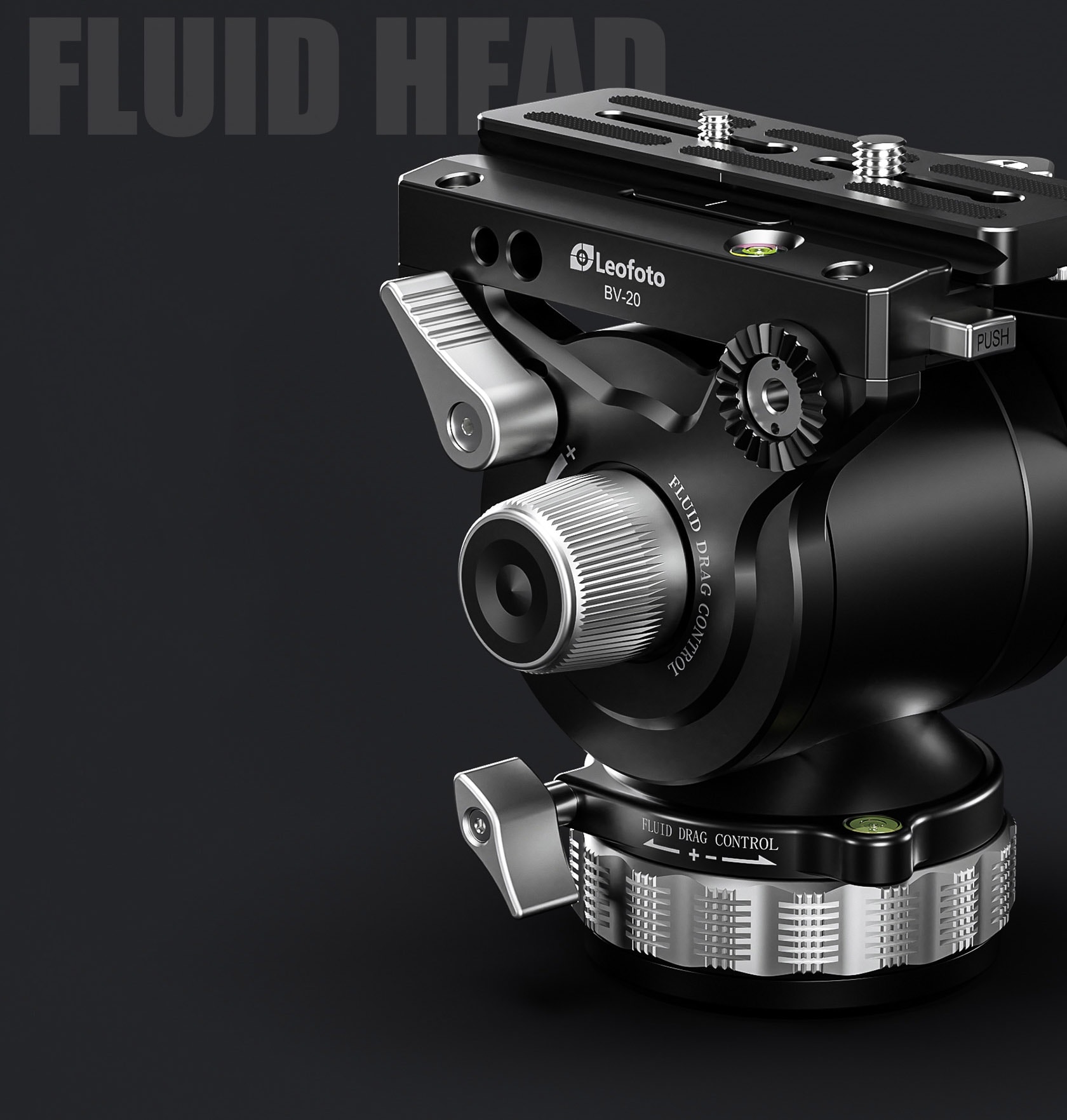 leofoto bv 20 fluidkopf vieokopf fluid head3