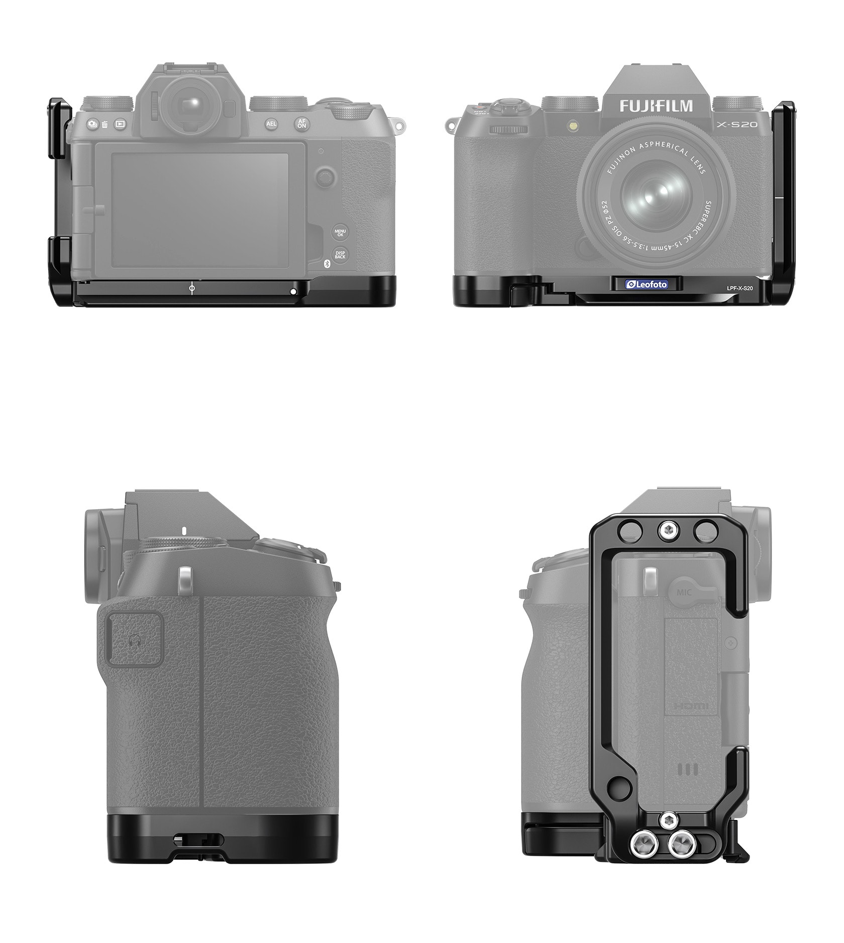 LPF X S20 fuji fujifilm l bracket winkel kameraplatte2