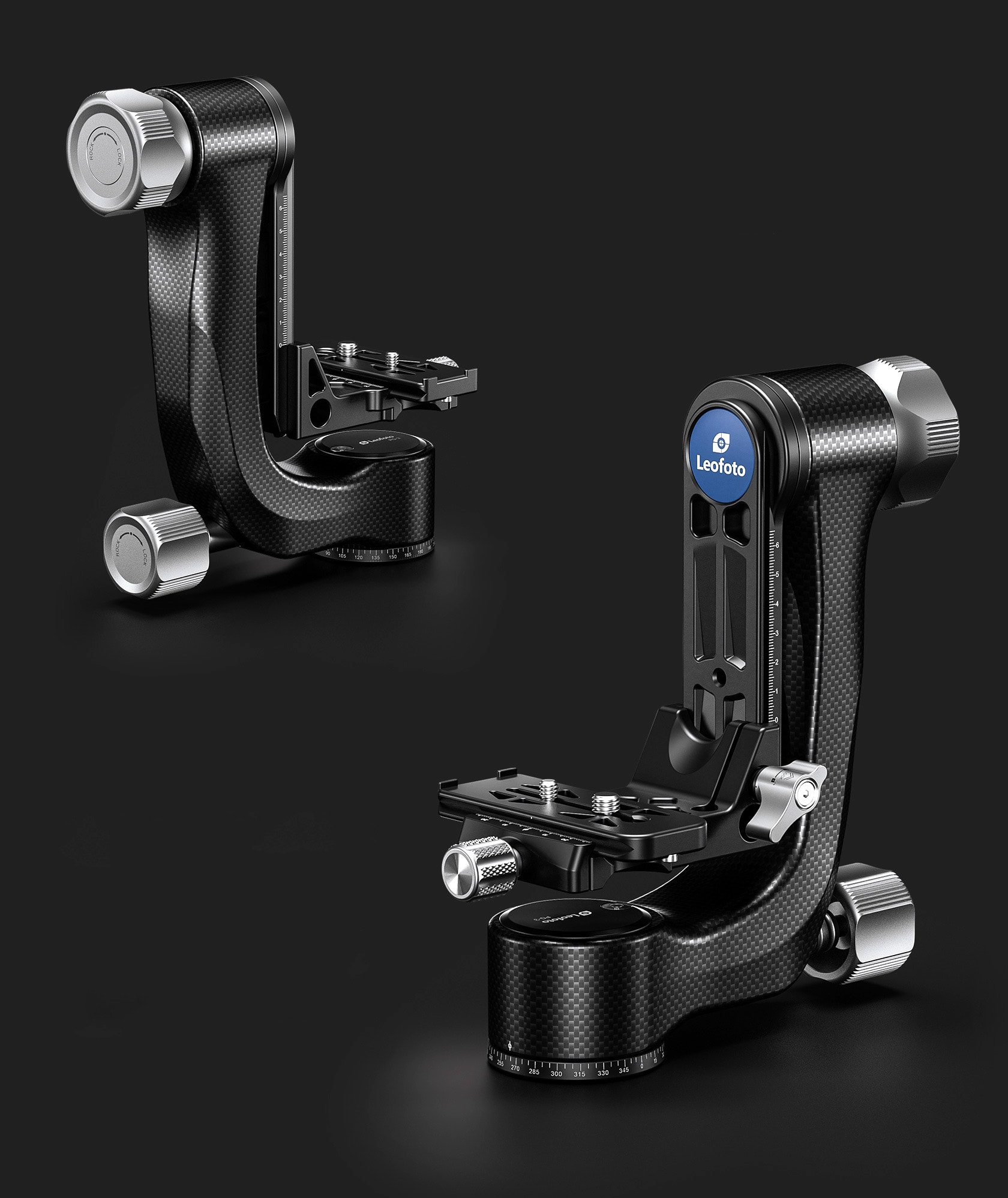 gimbal carbon kardan pg 3 leofoto2