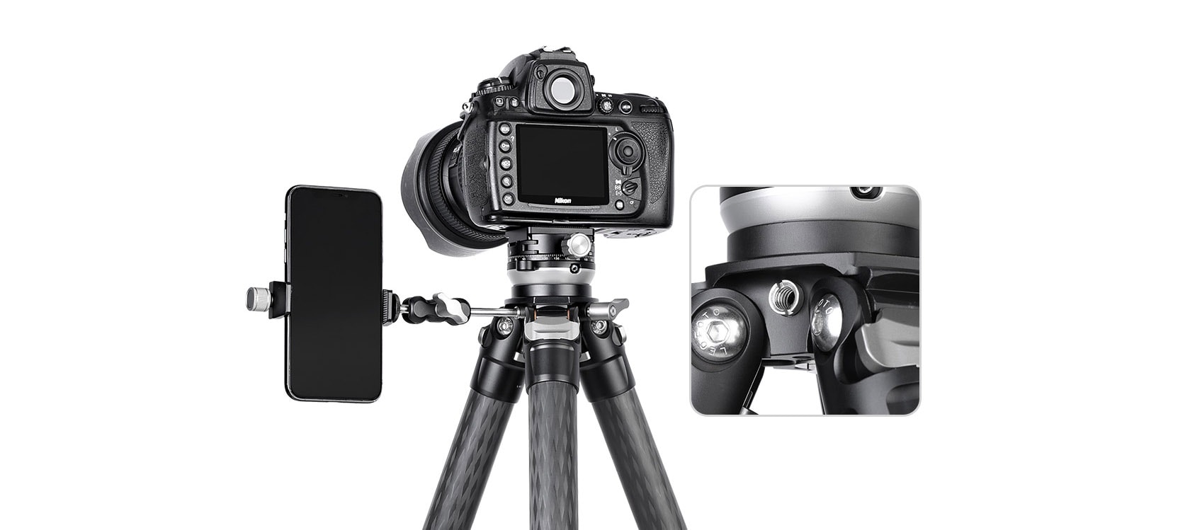 leofoto ls 225cex carbon stativ kompakt7
