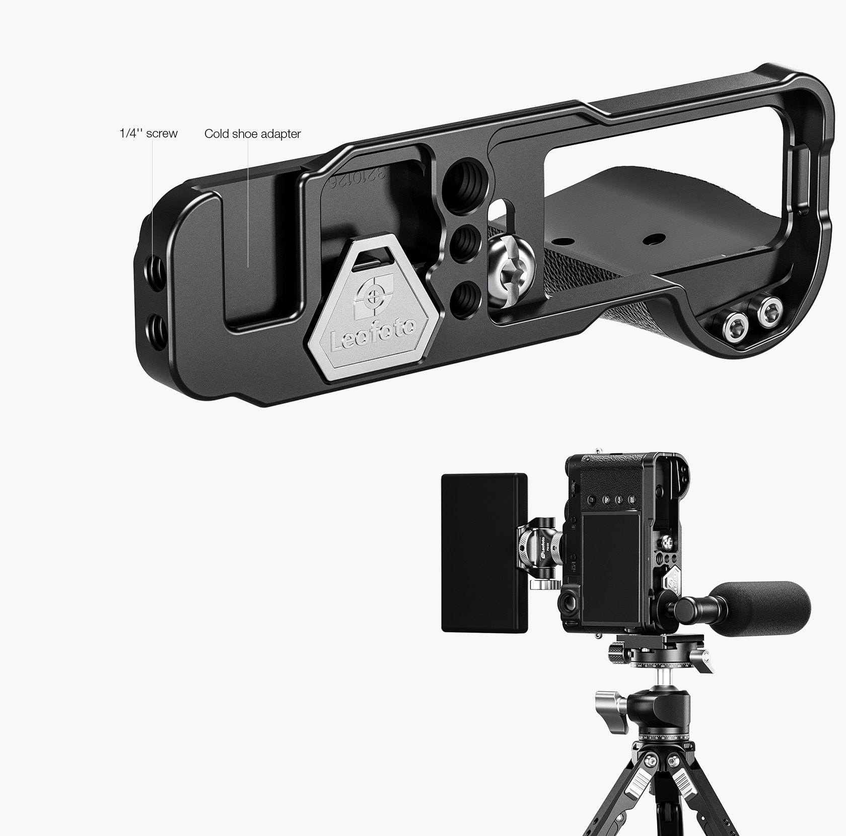 LPF X100VI leofoto bracket kameraplatte3