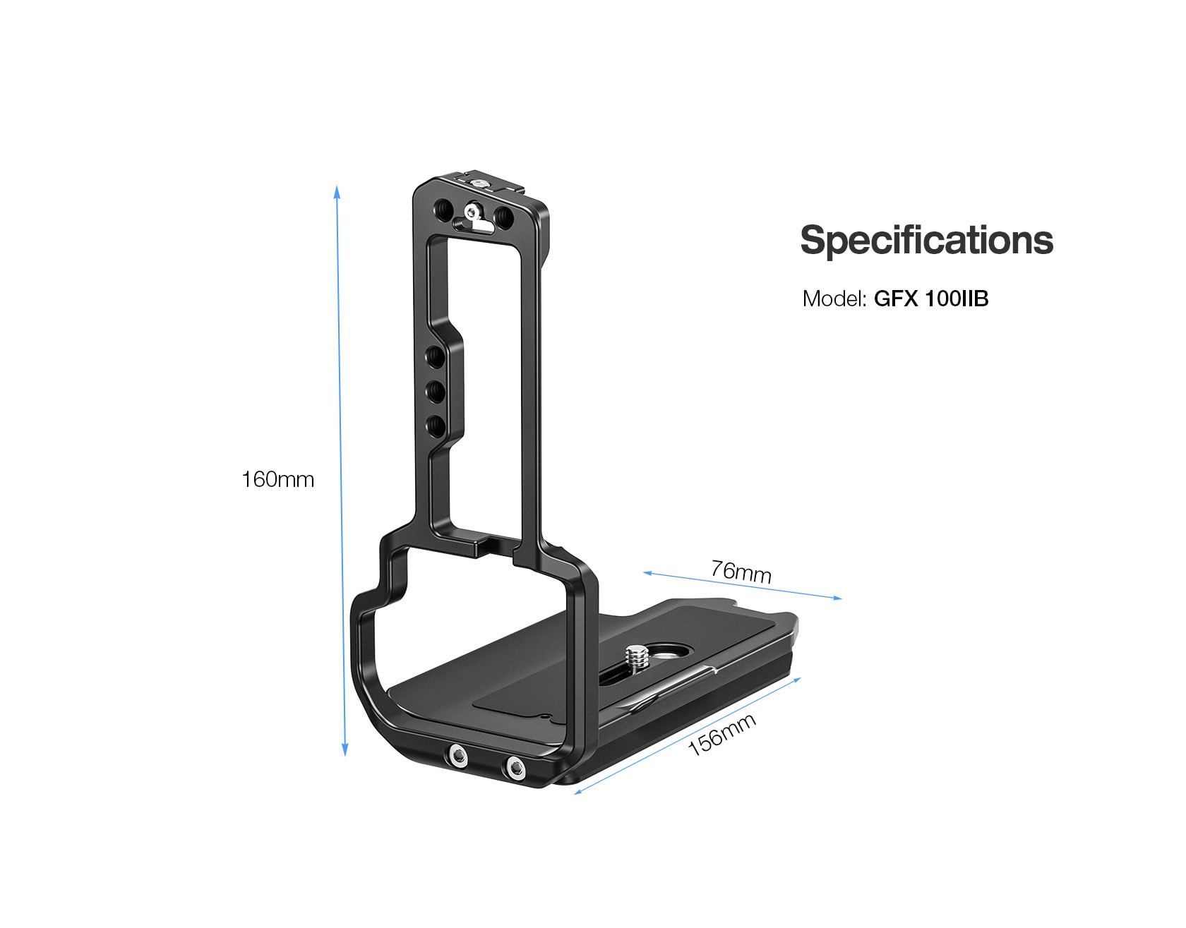 leofoto LPF GFX100IIB l bracket platte winkel gfx 1001