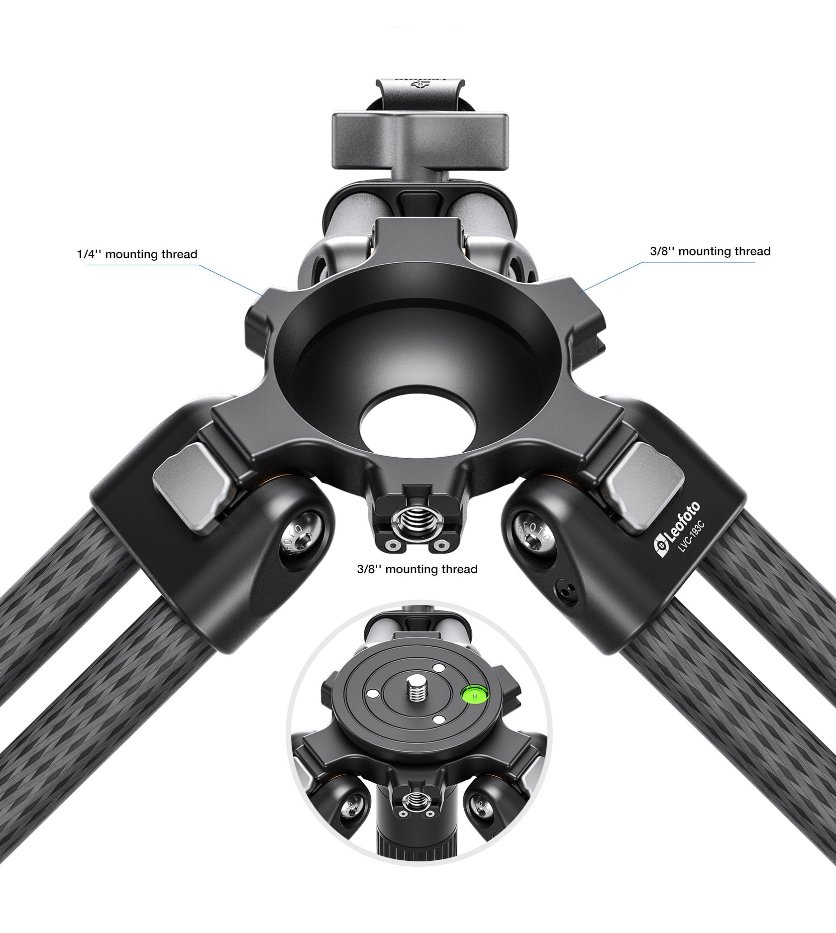 videostativ lvc 193c leofoto3