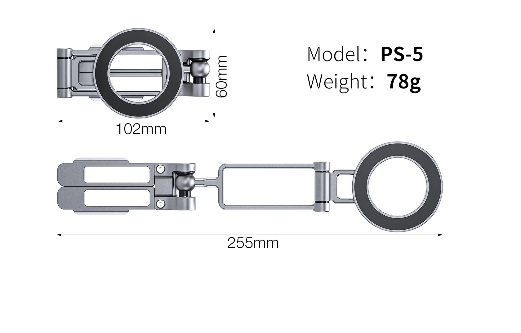magsafe iphone halter handstativ arca ps 5 leofoto6