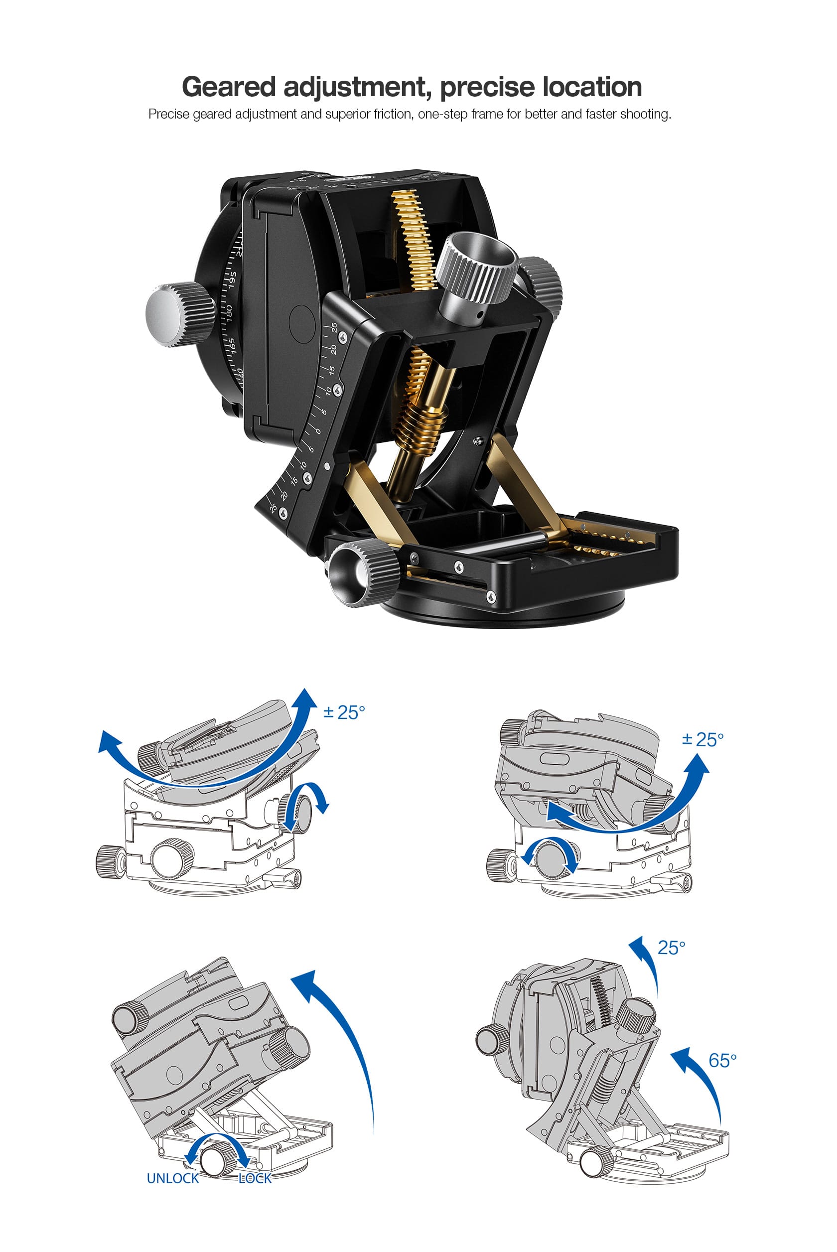 g6 getriebeneiger arca swiss getriebekopf c1 cube3