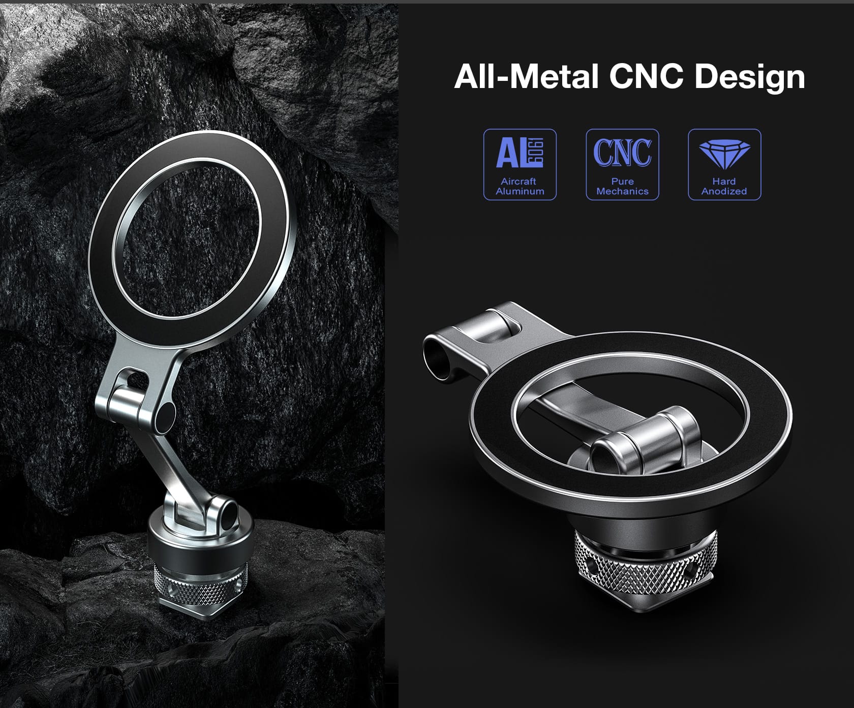 pm 02 magsafe iphone handy halter blitzschuh hotshoe leofoto 2