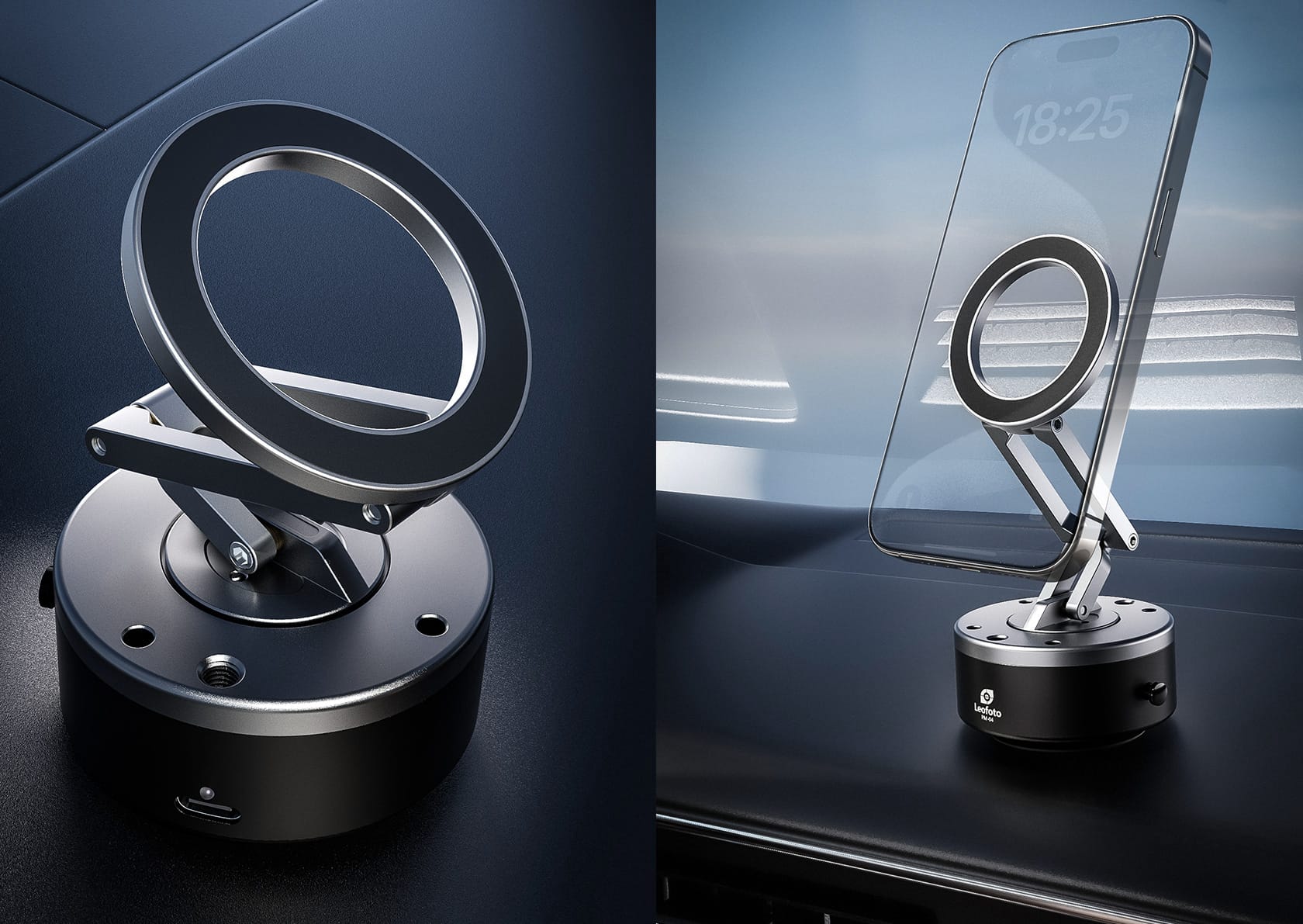 pm 04 leofoto magsafe iphone halter saugnapf vakuum 2