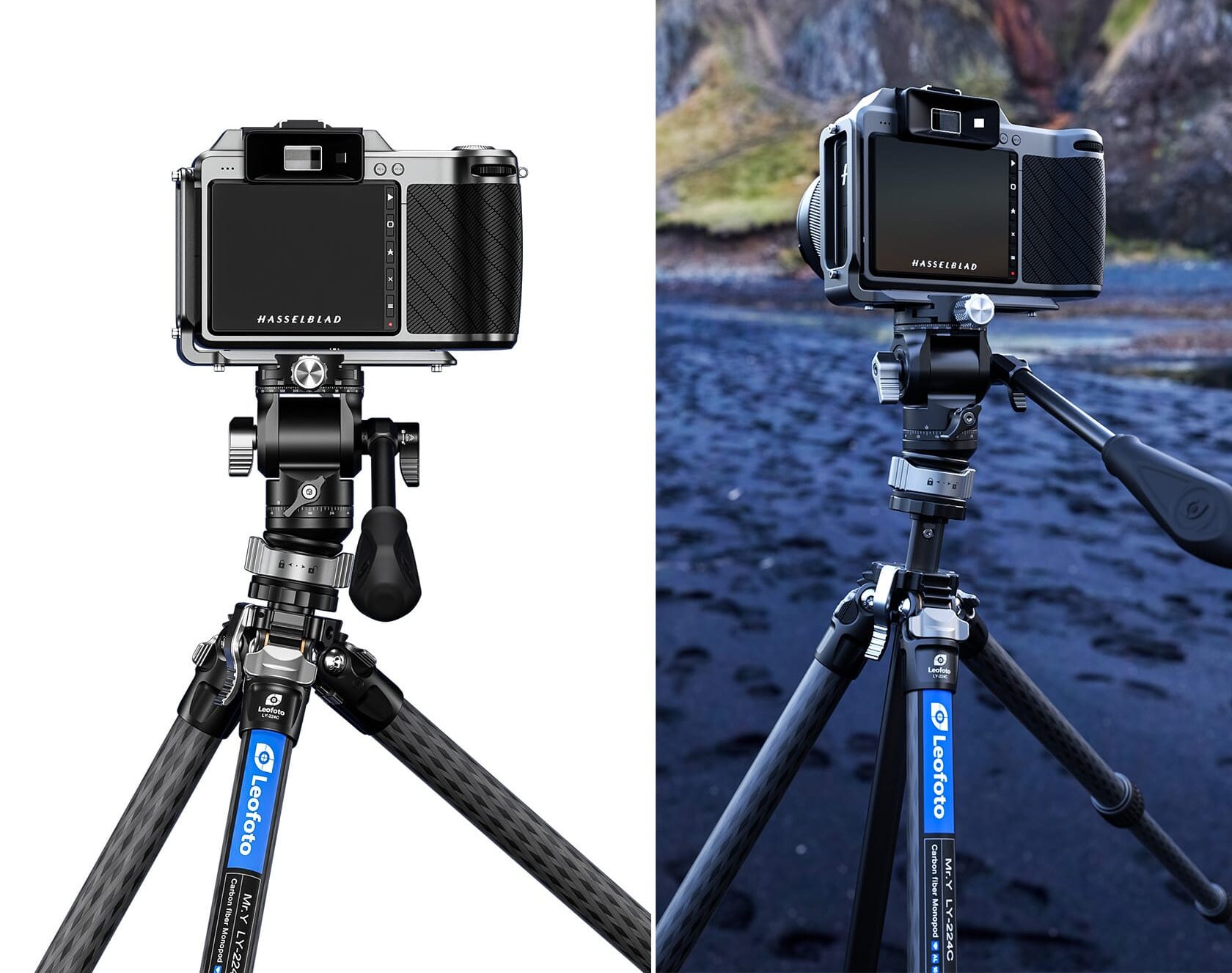 leofoto lb 38 nivellierkopf leveling klein head2 e1748970485461