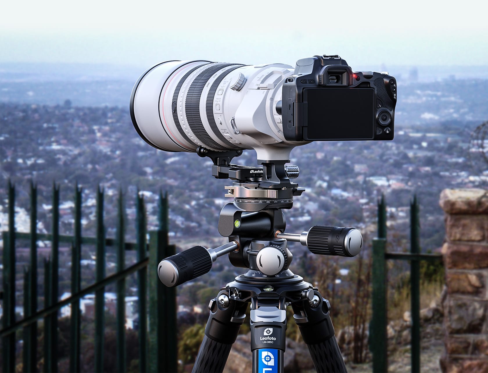 FW 02PCL leofoto 4 Wege Neiger stativkopf 3